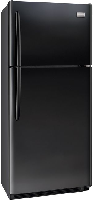 18.2 cu. ft. Top-Freezer Refrigerator with 3 SpillSafe Glass Shelves, 1 Sliding Shelf, 2 Humidity Control Crispers, Adjustable Gallon Door Bins and Optional Ice Maker / Black 0