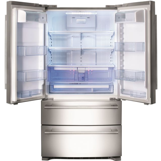 Fulgor Milano® 600 Series 20.8 Cu. Ft. Counter Depth French Door Refrigerator-Stainless Steel-1
