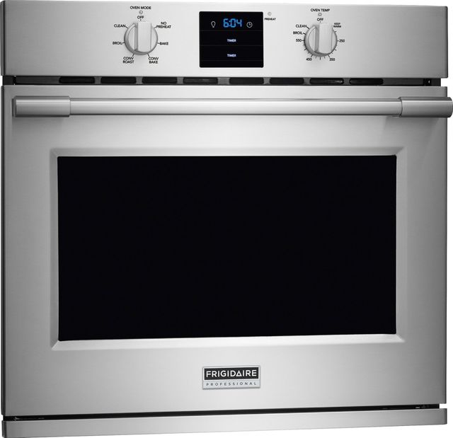 Frigidaire Professional® 30" Stainless Steel Single Electric Wall Oven-FPEW3077RF-3