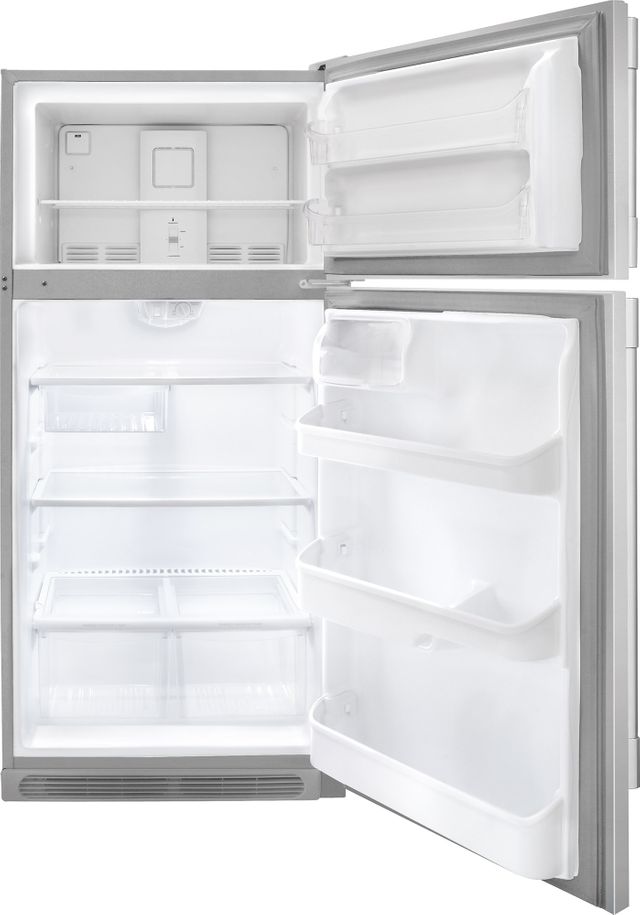 Frigidaire Professional® 18 Cu. Ft. Stainless Steel Top Freezer Refrigerator 1