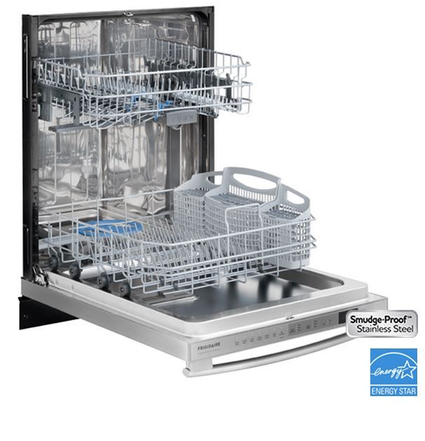 Frigidare Professional 24" Built In Dishwasher-Stainless Steel 1