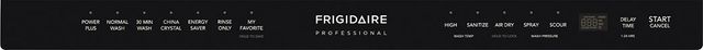 Frigidare Professional® 24" Built In Dishwasher-Stainless Steel 1