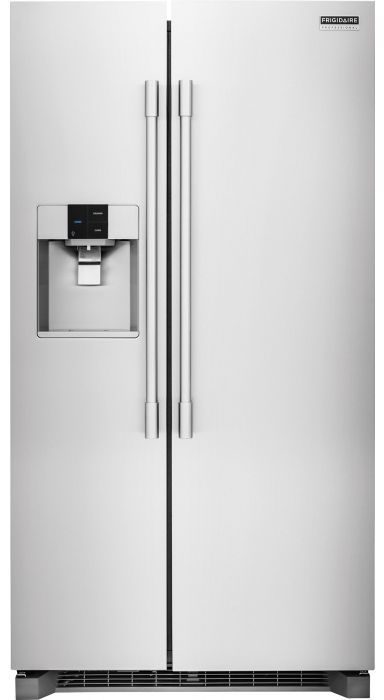 Frigidaire Professional® 26 Cu. Ft. Side-By-Side Refrigerator-Stainless Steel