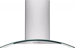 Frigidaire® 30" Stainless Steel Glass Canopy Wall Ventilation