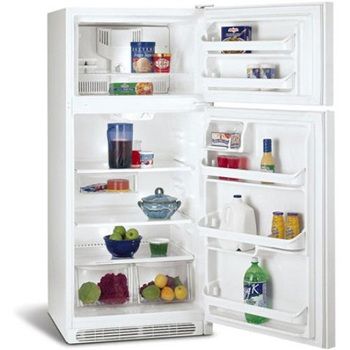 Frigidaire 18.2 Cu. Ft. Top Freezer Refrigerator-White 1