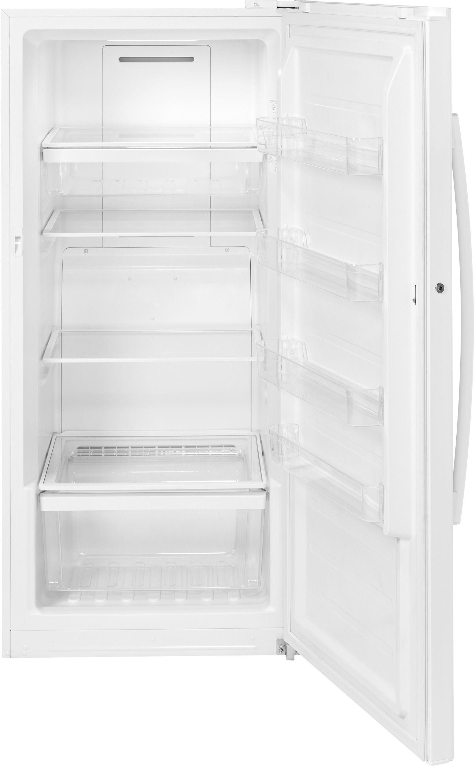 GE® 14.1 Cu. Ft. White Upright Freezer | Fred's Appliance | Eastern ...