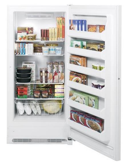 GE® 20.2 Cu. Ft. Upright Freezer-White 1
