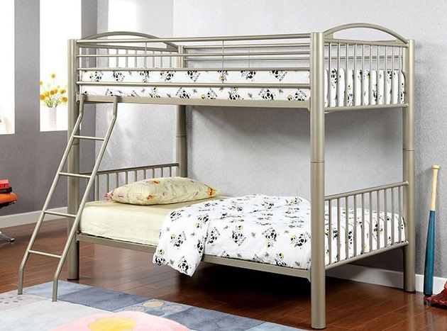 Furniture of America® Lovia Twin/Full Bunk Bed