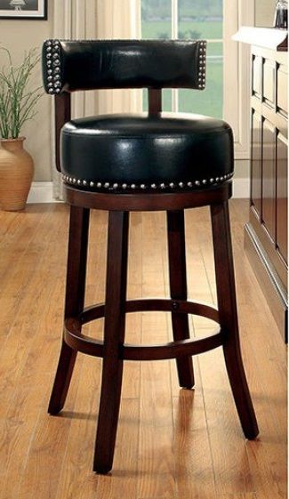 Furniture of America® Shirley 2-Piece 25" Bar Stool Set