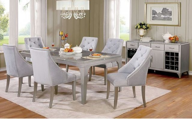 Furniture of America® Diocles 7-Piece Dining Set 0
