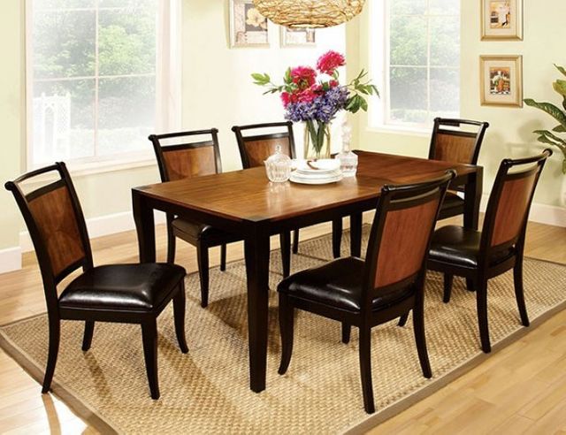 Furniture of America® Salidai 7-Piece Dining Set 0