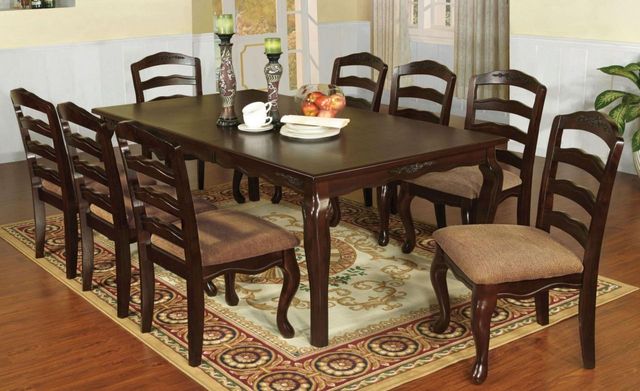 Furniture of America® Townsville 9-Piece Dining Set