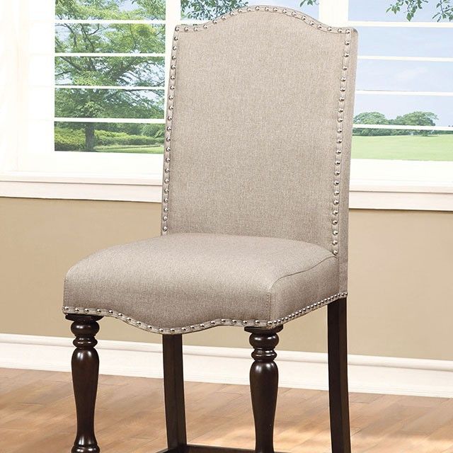 Furniture of America® Hurdsfield II 2-Piece Counter Height Chair Set 2