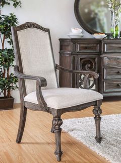 Furniture of America® Arcadia 2-Piece Arm Chair Set