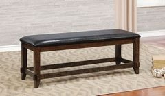 Furniture of America® Meagan Brown Cherry/Espresso Bench