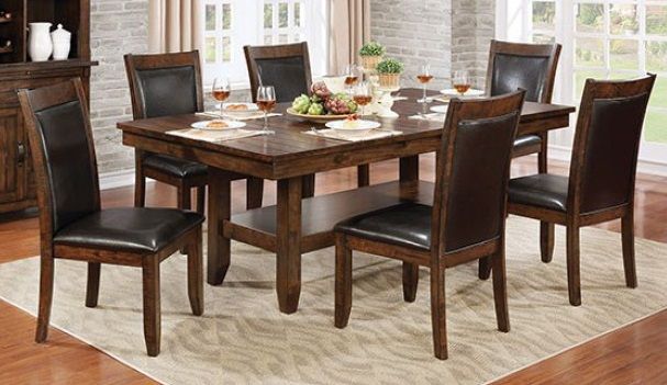 Furniture of America® Meagan I 7-Piece Dining Table Set