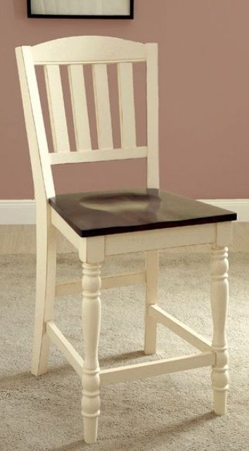 Furniture of America® Harrisburg II 2-Piece Counter Height Chair Set