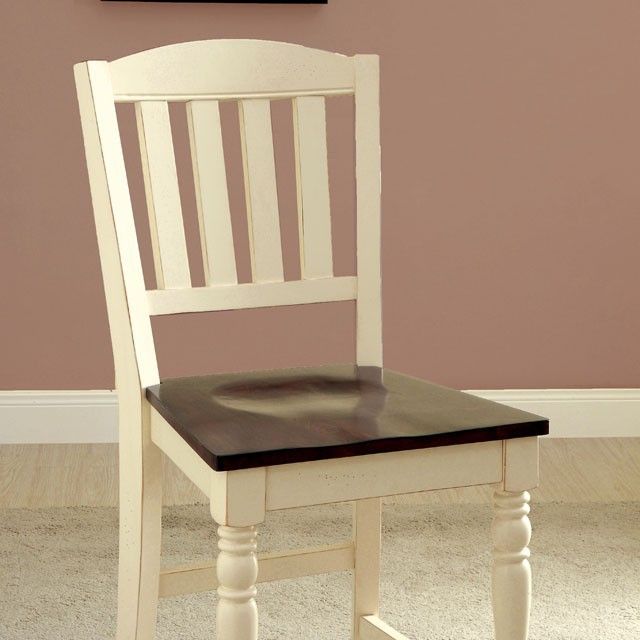 Furniture of America® Harrisburg II 2-Piece Counter Height Chair Set 1