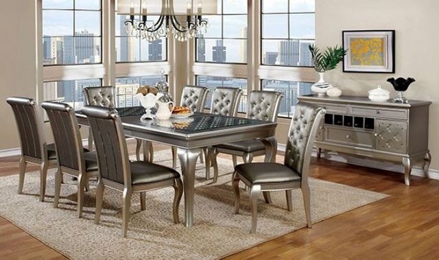 Furniture of America® Amina 9-Piece Dining Set