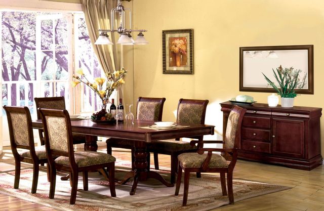 Furniture of America® St. Nicholas I 2-Piece Arm Chair Set 1