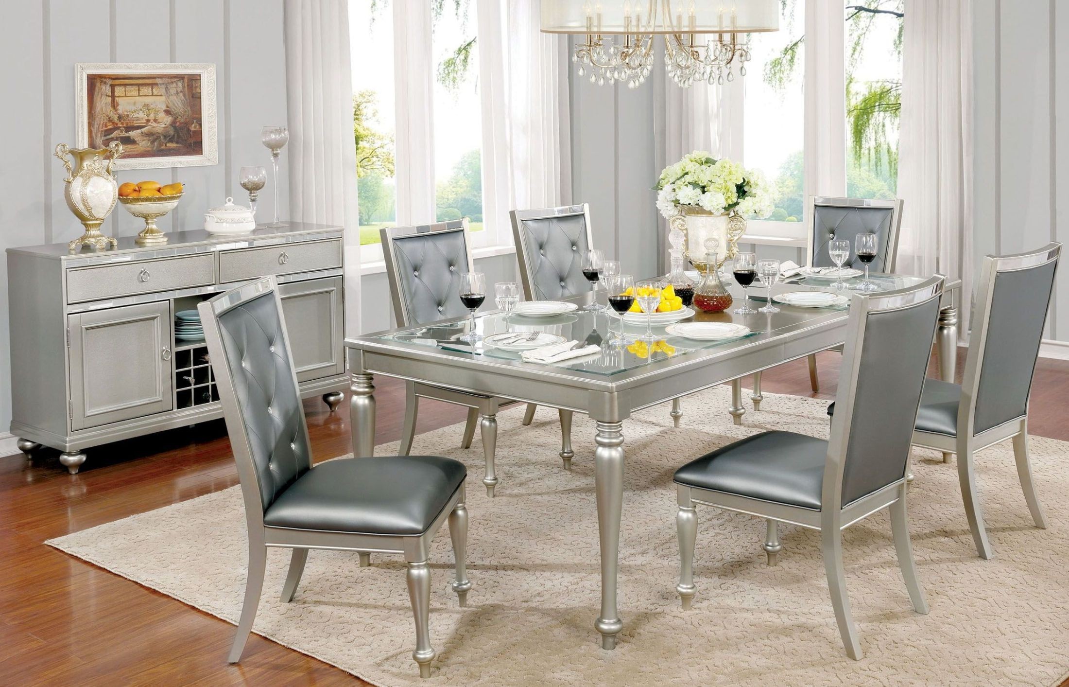 american style dining set