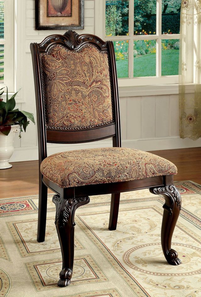 Furniture of America® Bellagio 2-Piece Side Chair Set