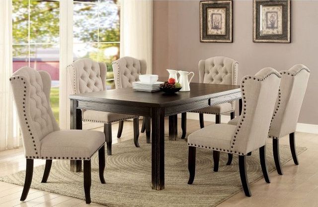 Furniture of America® Sania I 7-Piece Dining Set