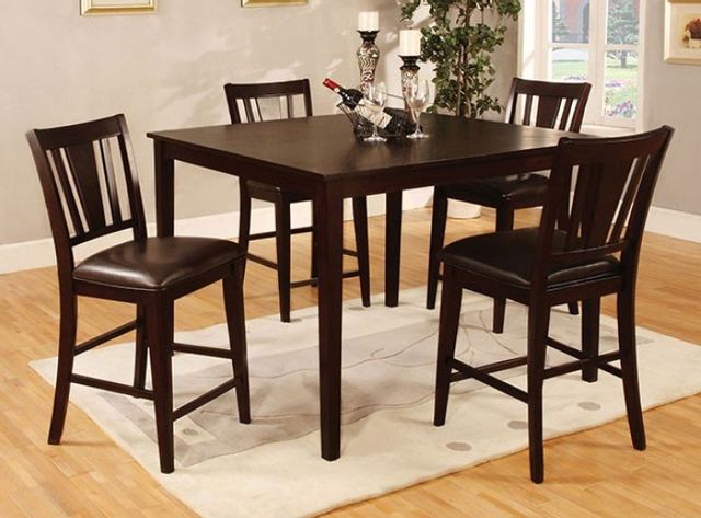 Furniture of America® Bridgette II 2-Piece Counter Height Chair Set 1