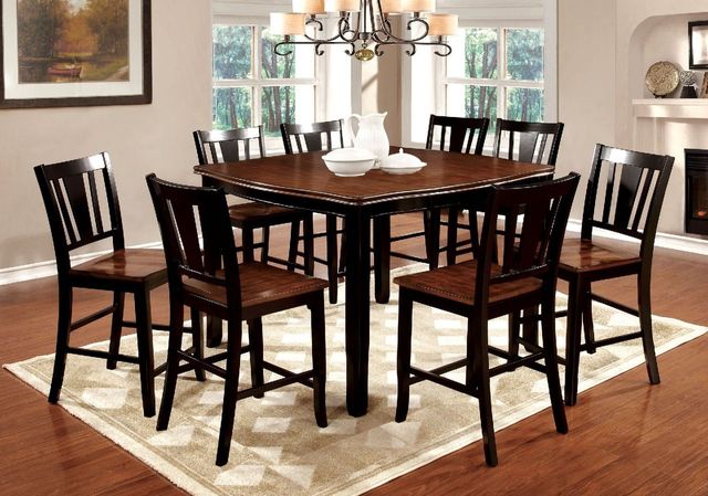 Furniture of America® Dover II 9-Piece Dining Set 0