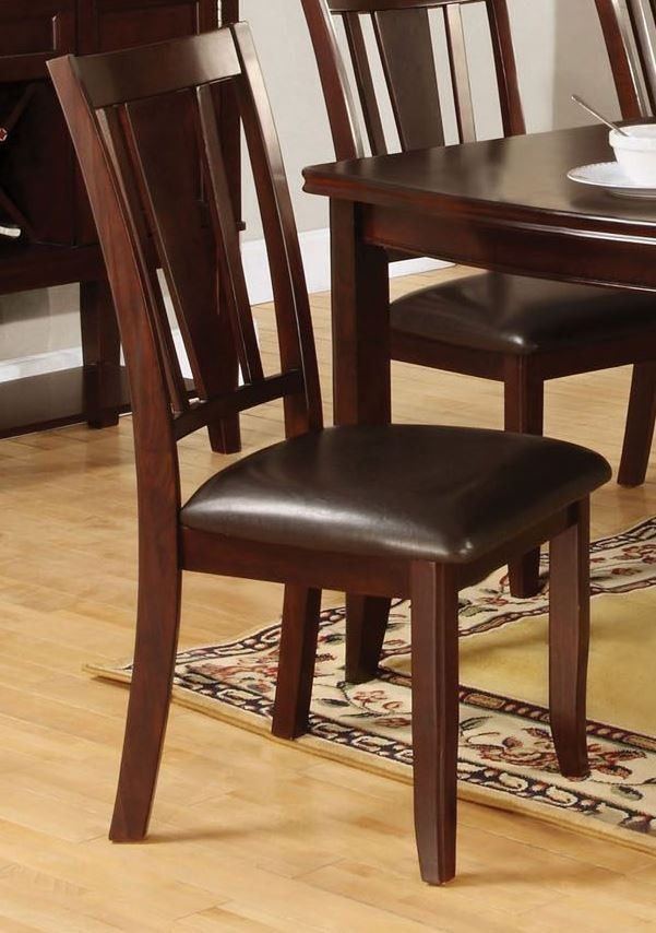 Furniture of America® Edgewood II 2-Piece Square Counter Height Chair Set