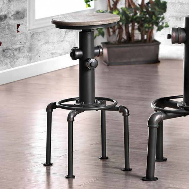 Furniture of America® Foskey 2-Piece Bar Chair Set
