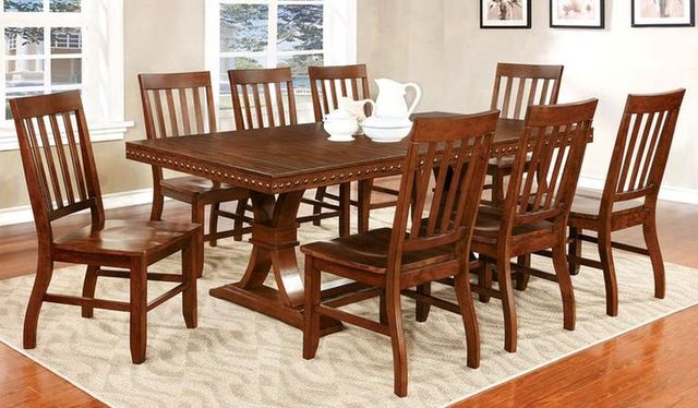 Furniture of America® Foster I 9-Piece Dining Set