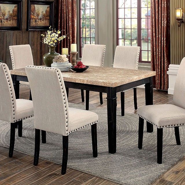 Furniture of America® Dodson I 6-Piece Dining Set | Vern's Furniture ...