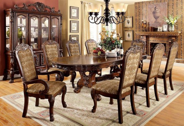 Furniture of America® Medieve 7-Piece Dining Set