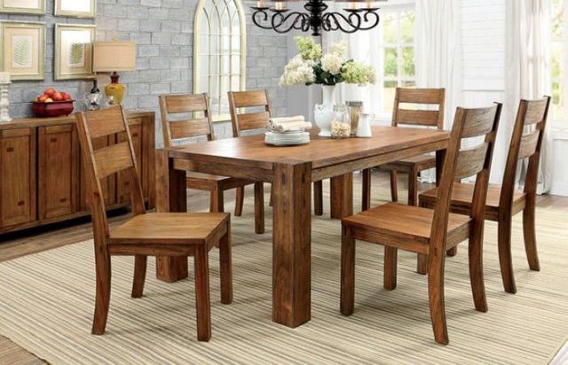 Furniture of America® Frontier 7-Piece Dining Set 0