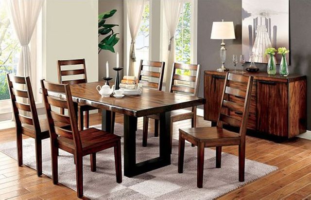 Furniture of America® Maddison 7-Piece Dining Set
