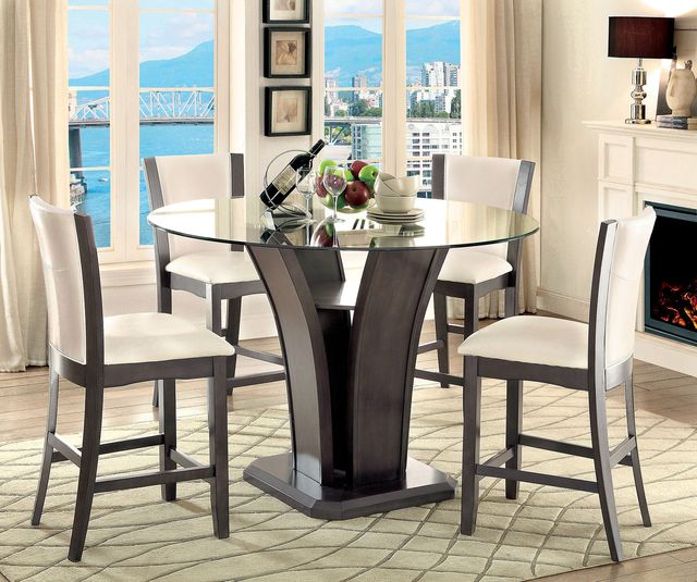 Furniture of America® Manhattan III 5-Piece Dining Set