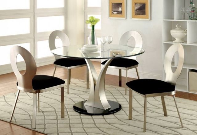 Furniture of America® Valo 5-Piece Dining Set