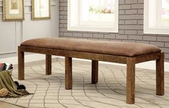 Furniture of America® Gianna Brown Bench