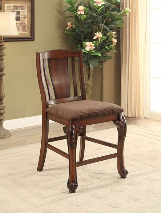 Furniture of America® Johannesburg 2-Piece Counter Height Chair Set 0