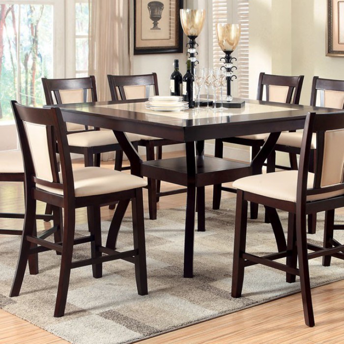 9 piece high dining set