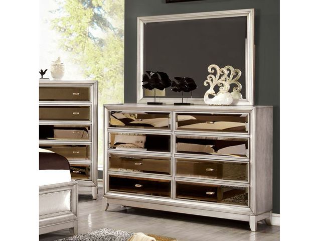 Furniture of America® Golva Silver Dresser 1