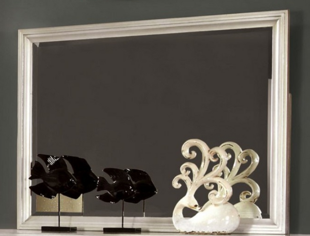 Furniture of America® Golva Silver Dresser Mirror