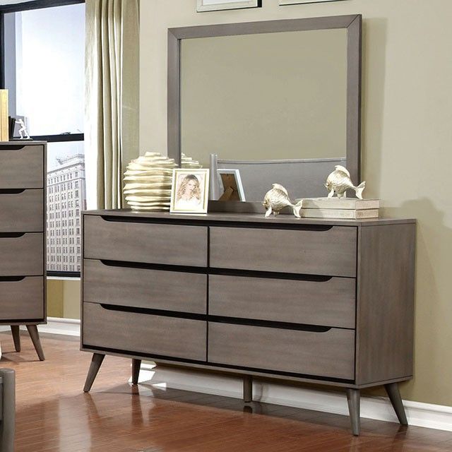 Furniture of America® Lennart Gray Dresser 2