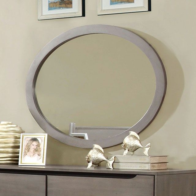 Furniture of America® Lennart Gray Mirror