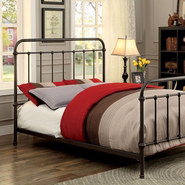 Furniture of America® Iria California King Metal Bed 1