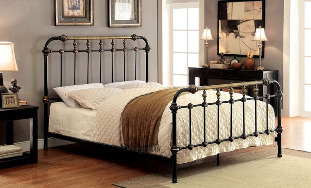 Furniture of America® Riana Twin Metal Bed