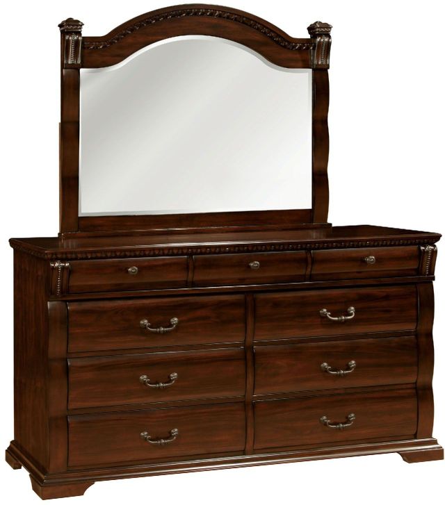 Furniture of America® Burleigh Cherry Dresser 1