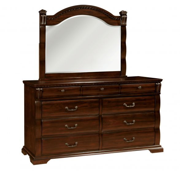 Furniture of America® Burleigh Cherry Mirror 1