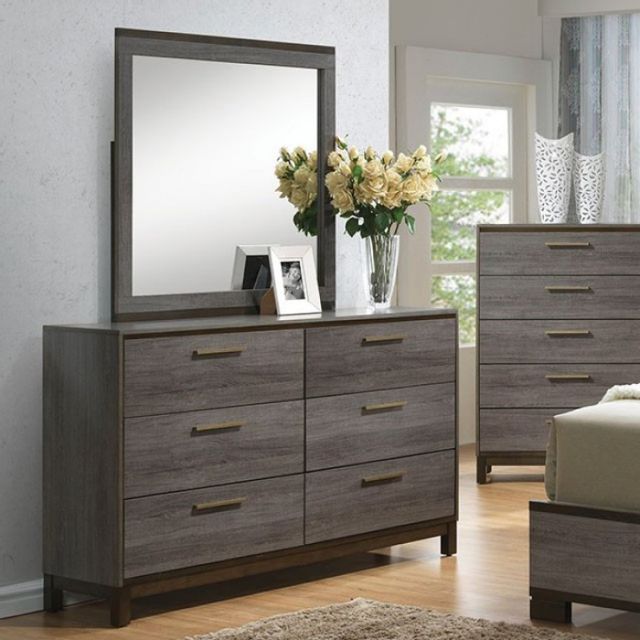 Furniture of America® Manvel Gray Mirror 2